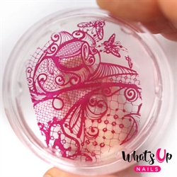 Magnified Clear Stamper & Scraper, Whats up Nails